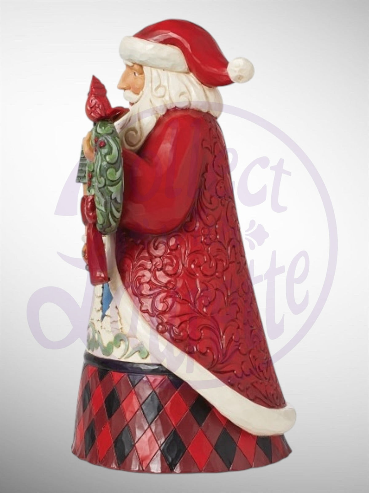 Jim Shore Heartwood Creek - Highland Glen Winter's Welcome Santa Figurine